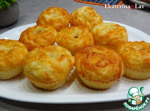 Сырные кексы на кефире Сырные кексы на кефире