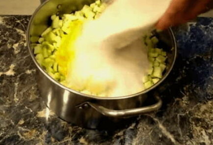 Кабачковое варенье с лимоном и ананасовым соком Кабачковое варенье с лимоном и ананасовым соком