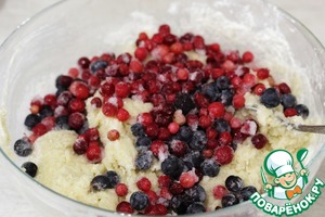 Маффины с сыром и ягодами