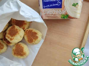 Сырное печенье на сковороде