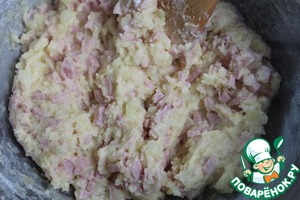 Картофельные пикантные вафли