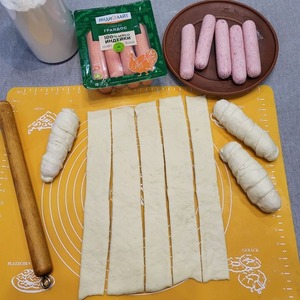 Брецель-дог с индейкой Брецель-дог с индейкой