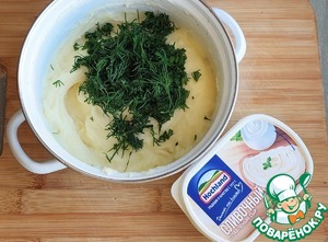 Пирожки с картошкой и плавленым сыром Пирожки с картошкой и плавленым сыром