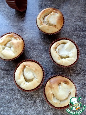 Сырники из творожного сыра с бананом Сырники из творожного сыра с бананом