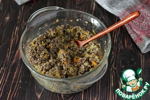 Блинчики, фаршированные лёгким и кукурузной полентой Блинчики, фаршированные лёгким и кукурузной полентой