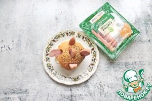 Булочка "Хлебный ежик"