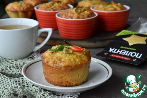 Кукурузные маффины с цветной капустой Кукурузные маффины с цветной капустой