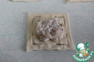 Пирожки закусочные с курицей Пирожки закусочные с курицей
