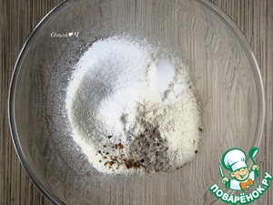 Сконы с колбасой и вялеными томатами Сконы с колбасой и вялеными томатами