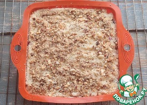 Песочный пирог с творожно-ягодной начинкой Песочный пирог с творожно-ягодной начинкой