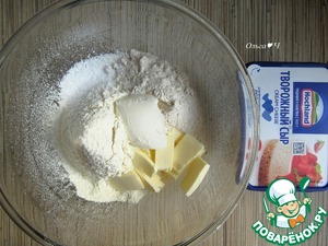 Вишневый тарт с заварным кремом Вишневый тарт с заварным кремом