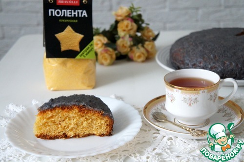 Грейпфрутовый кукурузный кекс Грейпфрутовый кукурузный кекс