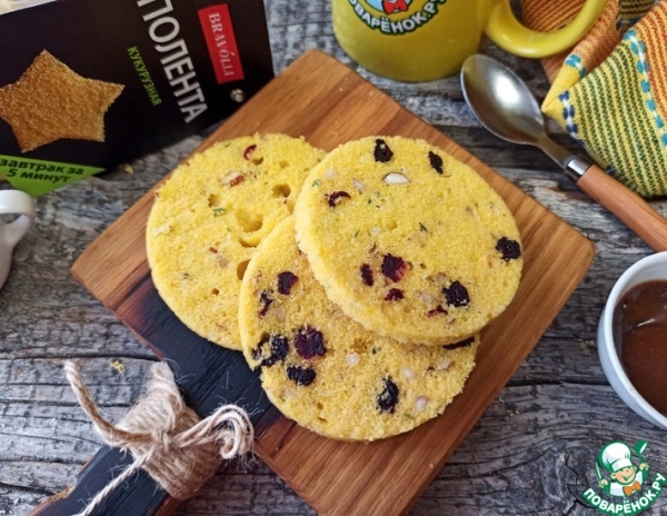 Кукурузный хлебец с вишней и миндалём Кукурузный хлебец с вишней и миндалём