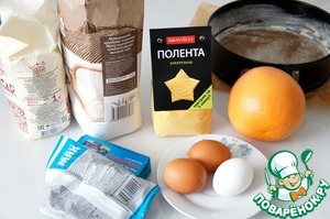 Грейпфрутовый кукурузный кекс Грейпфрутовый кукурузный кекс