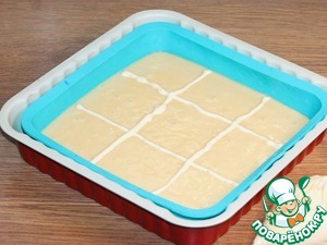 Пирог с кремом и мелкими ягодами Пирог с кремом и мелкими ягодами