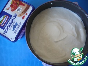 Пирог с творожным сыром и клубникой Пирог с творожным сыром и клубникой