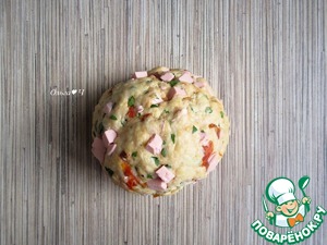 Сконы с колбасой и вялеными томатами Сконы с колбасой и вялеными томатами