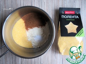 Бразильский кукурузно-кокосовый кекс