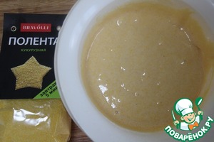 Кекс лимонный с полентой и клюквой Кекс лимонный с полентой и клюквой