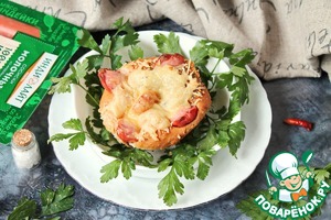 Булочка "Хлебный ежик"