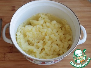 Пирожки с картошкой и плавленым сыром Пирожки с картошкой и плавленым сыром