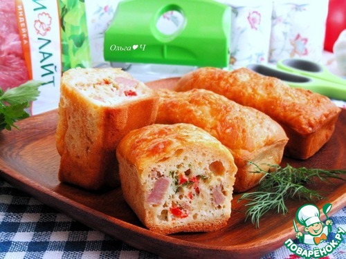 Заливные пирожки с индейкой Заливные пирожки с индейкой