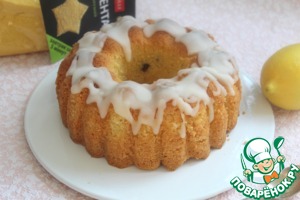 Кекс лимонный с полентой и клюквой Кекс лимонный с полентой и клюквой