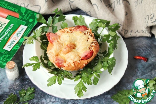 Булочка "Хлебный ежик"