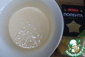 Кекс лимонный с полентой и клюквой Кекс лимонный с полентой и клюквой