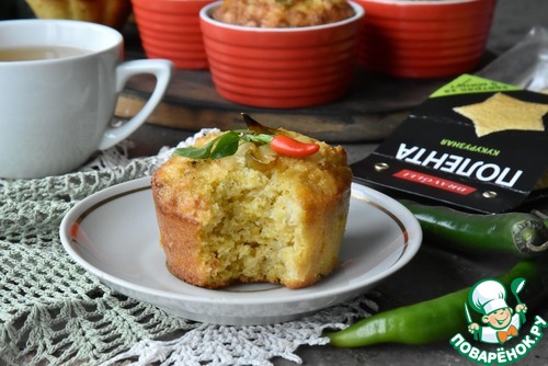 Кукурузные маффины с цветной капустой Кукурузные маффины с цветной капустой