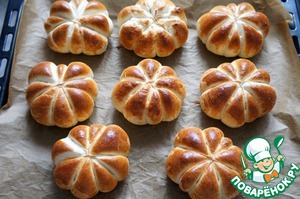 Мини-пиццы "Тыквы" Мини-пиццы "Тыквы"