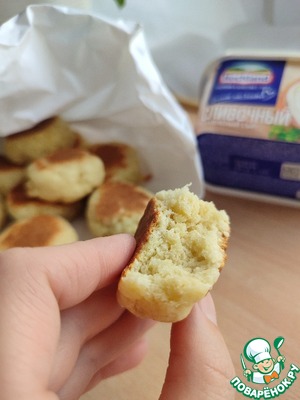 Сырное печенье на сковороде