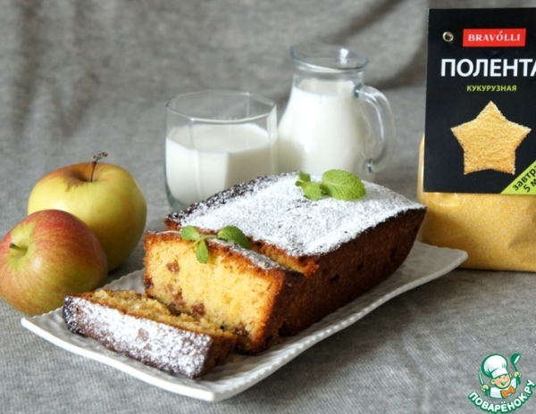 Кукурузный кекс с изюмом Кукурузный кекс с изюмом