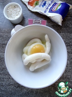 Сырники из творожного сыра с бананом Сырники из творожного сыра с бананом