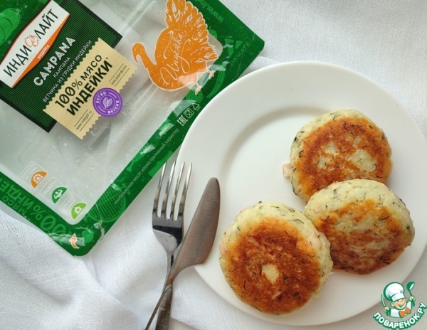 Сырники с ветчиной Сырники с ветчиной