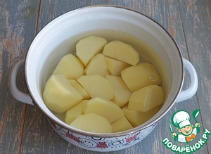 Пирожки с картошкой и плавленым сыром Пирожки с картошкой и плавленым сыром