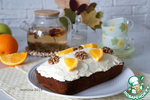 Цельнозерновой морковный кекс Цельнозерновой морковный кекс