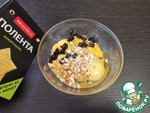 Кукурузный хлебец с вишней и миндалём Кукурузный хлебец с вишней и миндалём