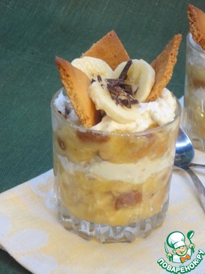 Бананово-медовый десерт