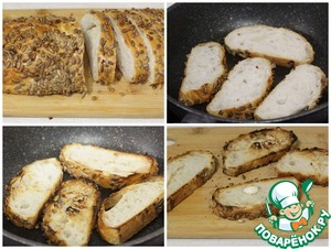 Брускетта с тунцом и вялеными томатами Брускетта с тунцом и вялеными томатами