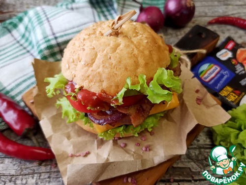 Бургер "Сибирский Кинг" Бургер "Сибирский Кинг"