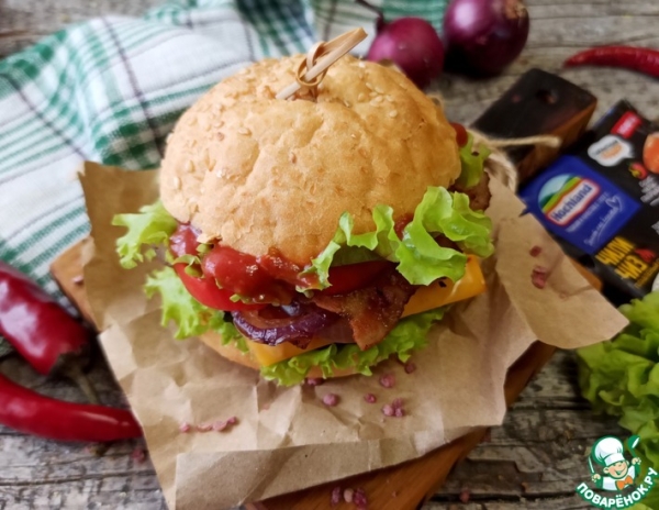 Бургер "Сибирский Кинг" Бургер "Сибирский Кинг"