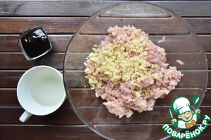 Бургеры с индейкой терияки и ананасами