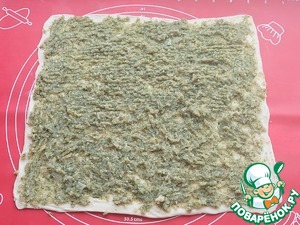 Слоеные лепешки с индейкой и сыром Слоеные лепешки с индейкой и сыром