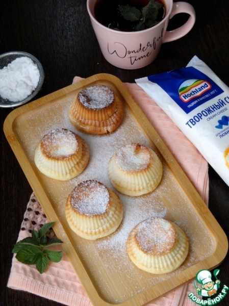 Сырники из творожного сыра с бананом Сырники из творожного сыра с бананом