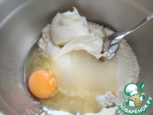 Сырное печенье на сковороде