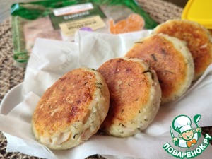 Сырники с ветчиной Сырники с ветчиной