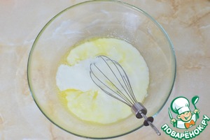 Пышки с колбасой