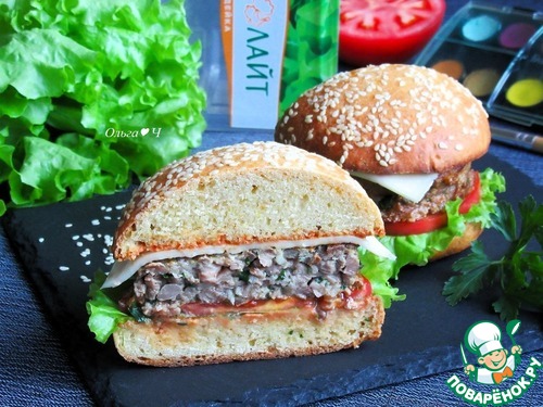 Чизбургер с индейкой Чизбургер с индейкой