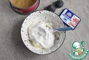 Чизкейк с инжиром и кокосом